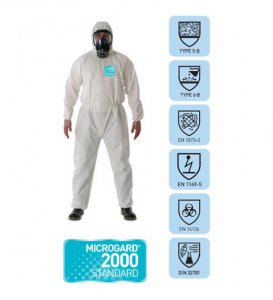 Quần áo chông hóa chất  Microgard 2000 